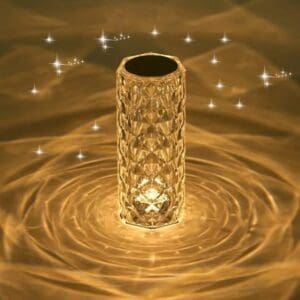 Mini Rose Diamond Lamp – 3 Colour Table Light