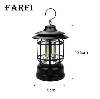 Rechargeable Retro LED Lantern Light - Image 3